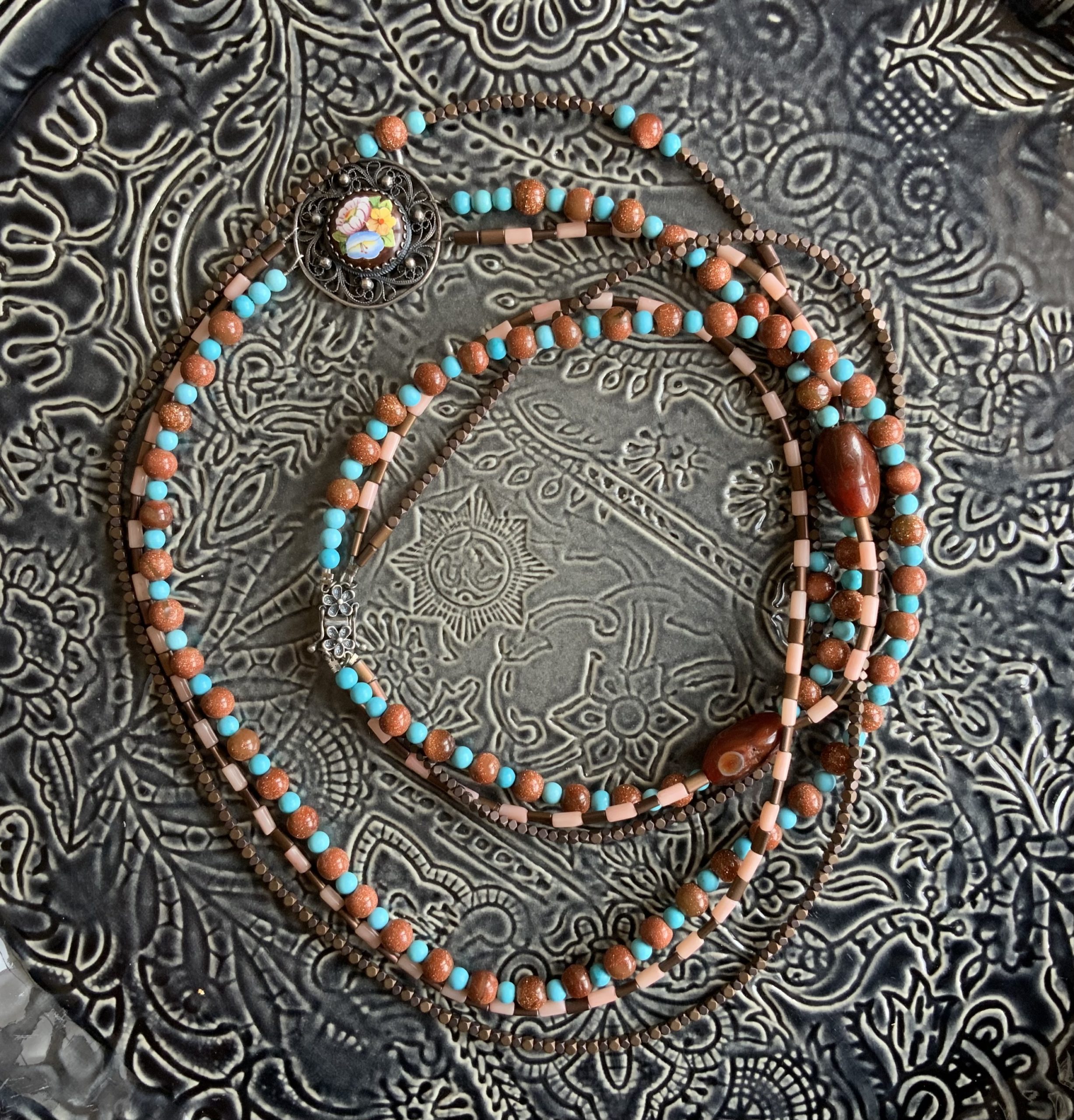 Russian tsarine necklace
