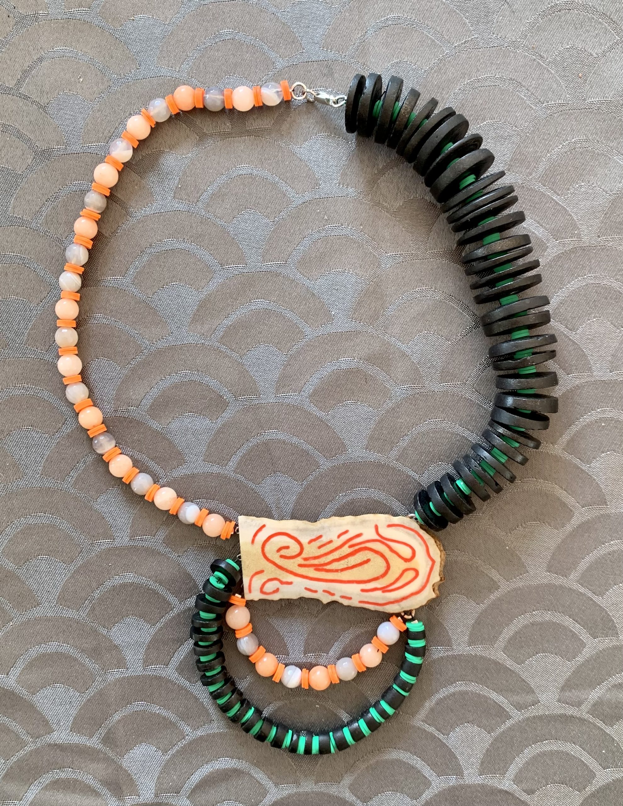 Tribal talisman necklace